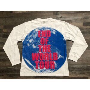 The Kid Laroi TKL End of the World long Sleeve Tour T Shirt 2022 Large White